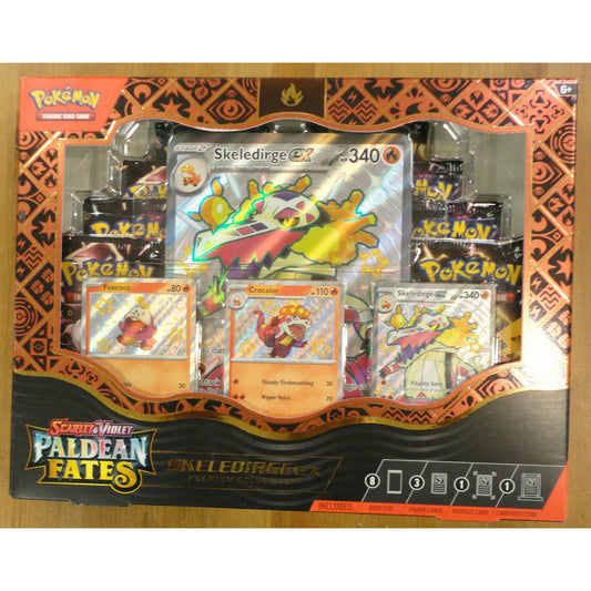 Pokemon TCG: Scarlet and Violet: PALDEAN Fates: Pokemon EX Premium