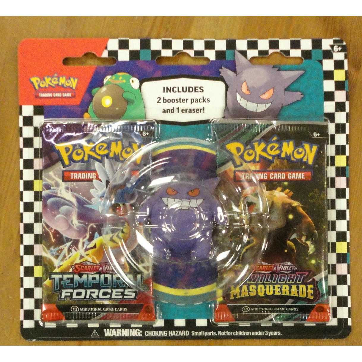 Image of Pokemon Temporal Forces/Twilight Masquerade Eraser Packs (Random)