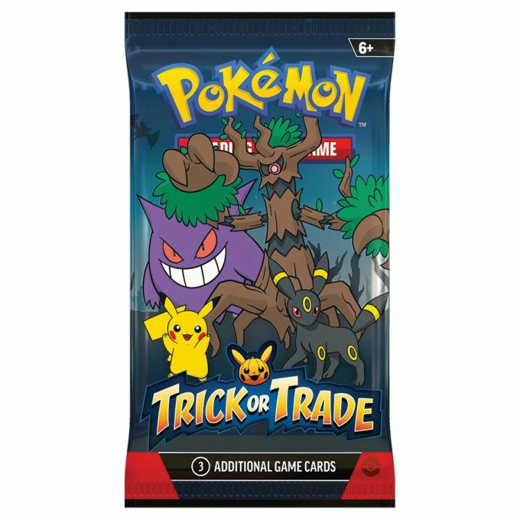 Image of Pokemon Trick or Trade Halloween 3-Card BOOster Bundle (50 packs) PUI290-85833