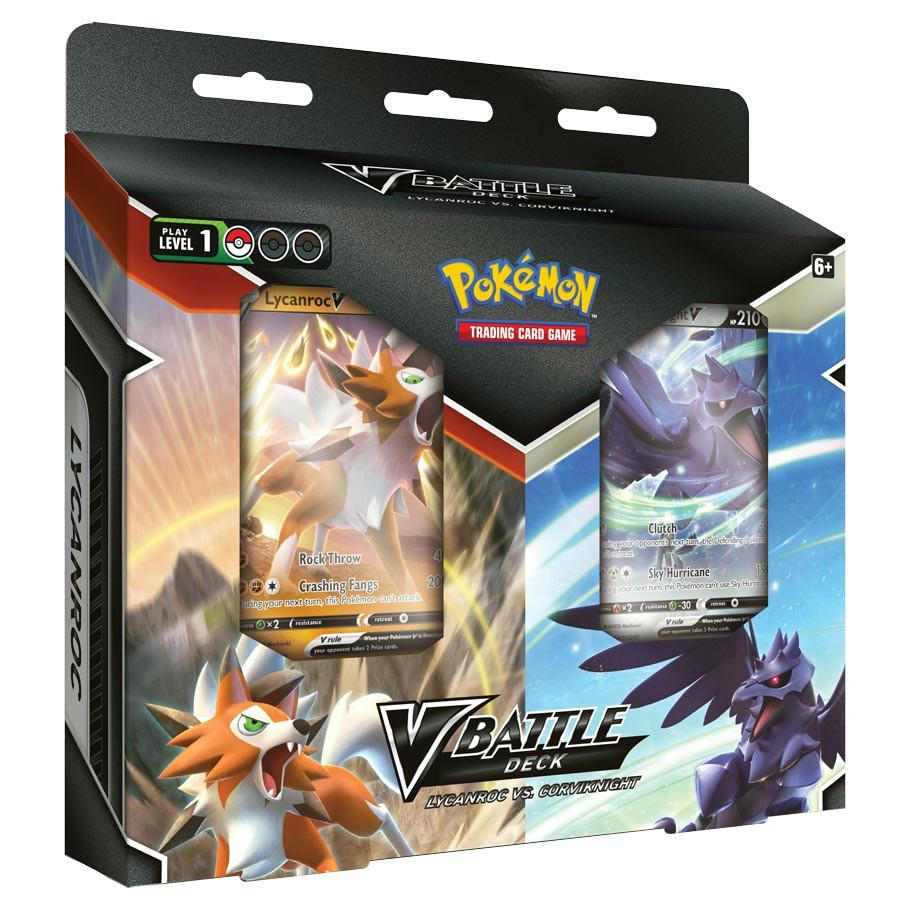 Image of Pokemon TCG Lycanroc vs CorviKnight V Battle Double Deck PUI29080957