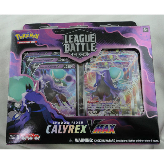 Image of Pokemon Calyrex VMax Shadow Rider League Battle Deck PUI29085042-SHA