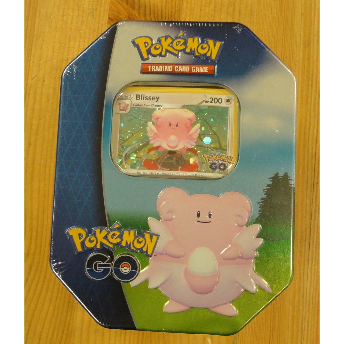 Image of Pokemon GO TCG Blissey/Pikachu Gift Tin PUI29085077-BlI English