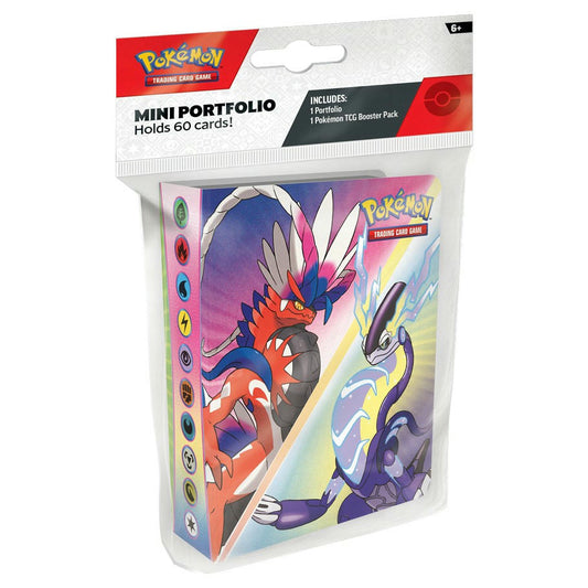 Image of Pokemon Sword & Shield Scarlet & Violet Mini Portfolio w/Booster Pack 29085338