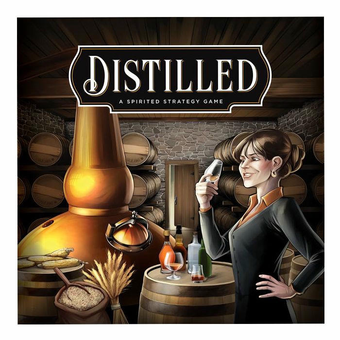 Image of Distilled: A Spirited Strategy Game
