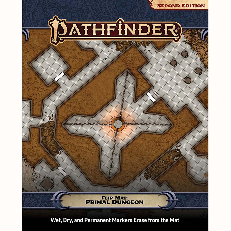 Pathfinder 2E: Flip-Mat: Primal Dungeon