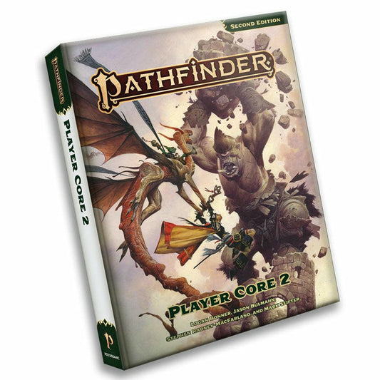 Image of Pathfinder Roleplaying Game P2 RPG Player Core 2 HardCover Rulebook 
