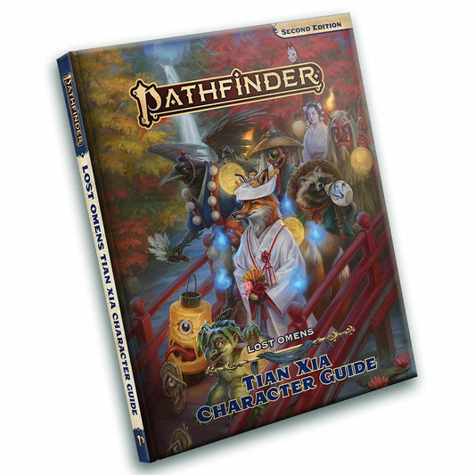 Image of Pathfinder P2 RPG Hardcover Lost Omens Tian Xia Character Guide PZO13002-HC
