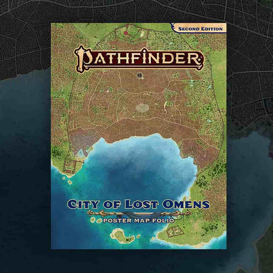 Pathfinder RPG: Lost Omens - Shining Kingdoms Poster Map Archive (P2)