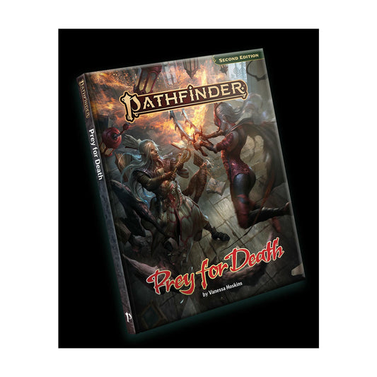 Image of Pathfinder P2 RPG Prey for Death Adventure (Hardcover) PZO14002-HC