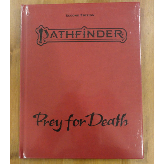 Image of Pathfinder P2 RPG Prey for Death Adventure (Special Edition) PPZO14002-SE