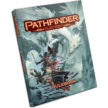 Image of Pathfinder PLAYTEST Roleplaying Game RPG Softcover Rulebook PZO2100