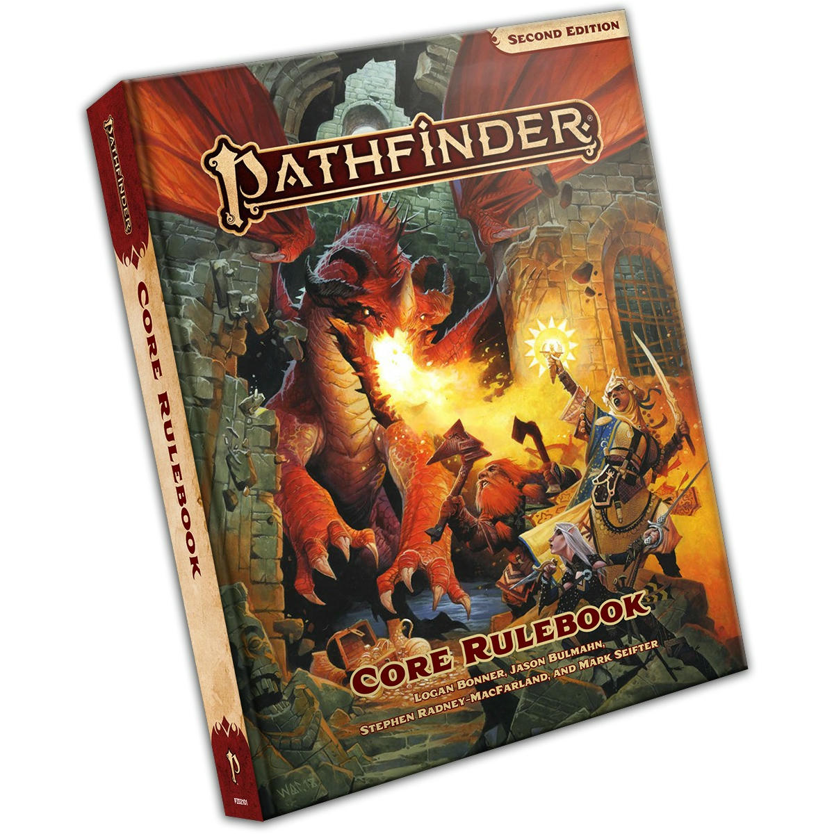 Image of Pathfinder 2nd Edition Roleplaying Game RPG Hardcover Rulebook PZO2101