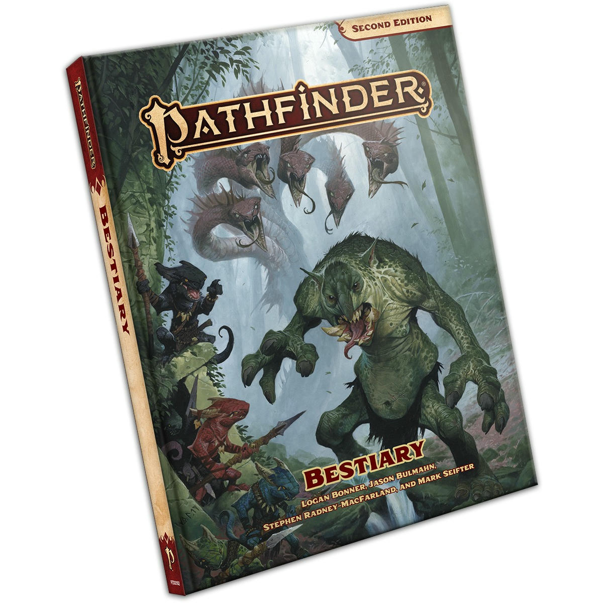 Image of Pathfinder 2nd Edition Fantasy RPG: Bestiary Sourcebook (Hardcover) PZO2102