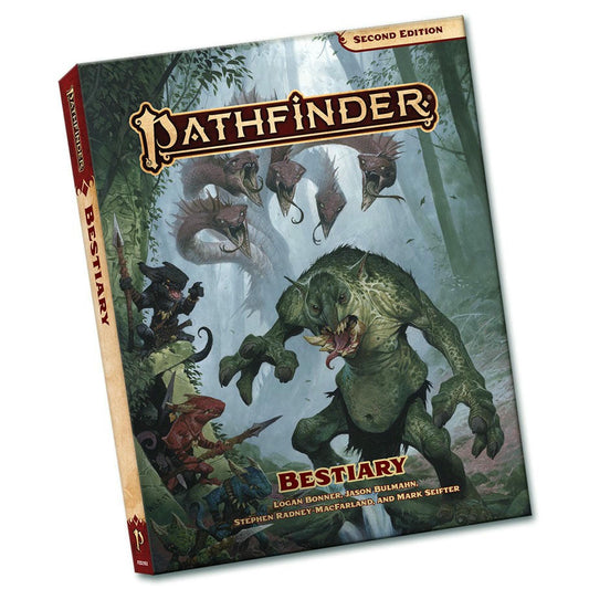 Image of Pathfinder 2nd Ed Fantasy RPG: Bestiary Sourcebook Pocket Edition PZO2102-PE