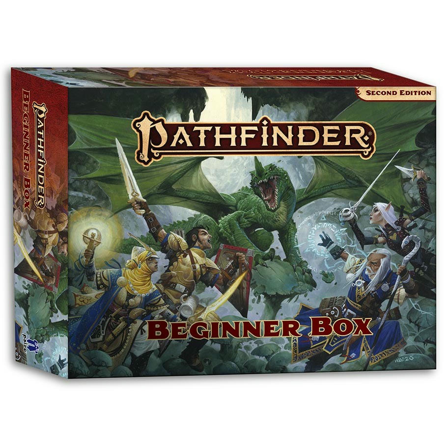 Image of Pathfinder P2 Fantasy Roleplaying Game RPG Beginner Box PZO2106
