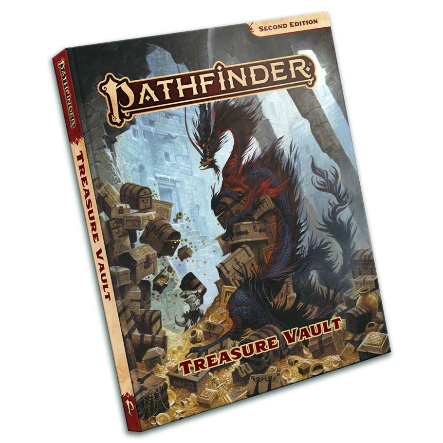 Image of Pathfinder P2 Roleplaying Game Treasure Vault Sourcebook PZO2112 (HC)