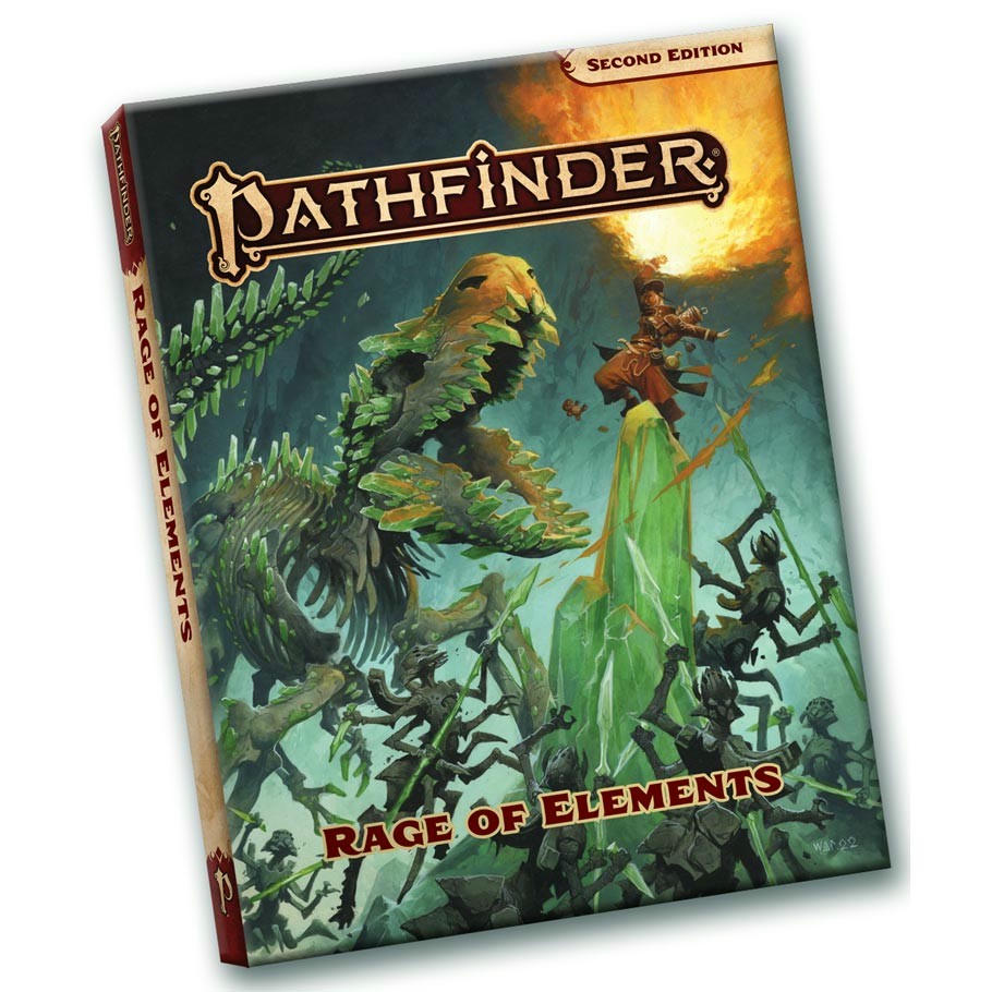 Image of Pathfinder P2 Roleplaying Game Rage of Elements Sourcebook SC Pocket Edition 