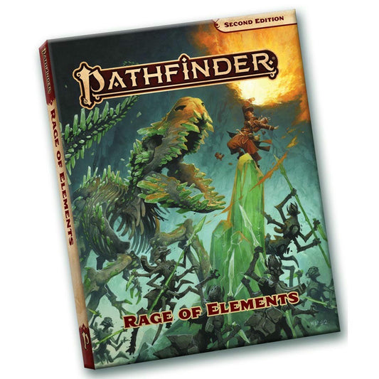 Image of Pathfinder P2 Roleplaying Game Rage of Elements Sourcebook SC Pocket Edition 