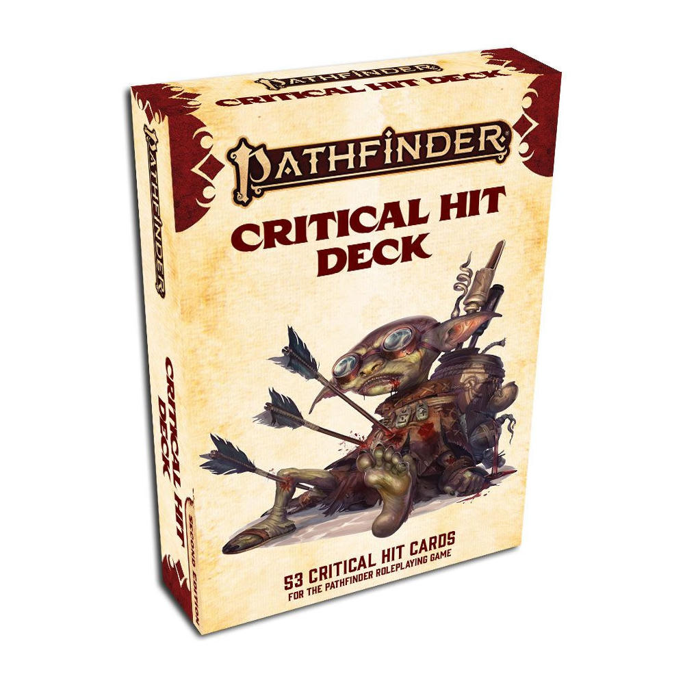 Pathfinder 2nd Edition RPG: Critical Hit Deck By Paizo PZO2205 P2