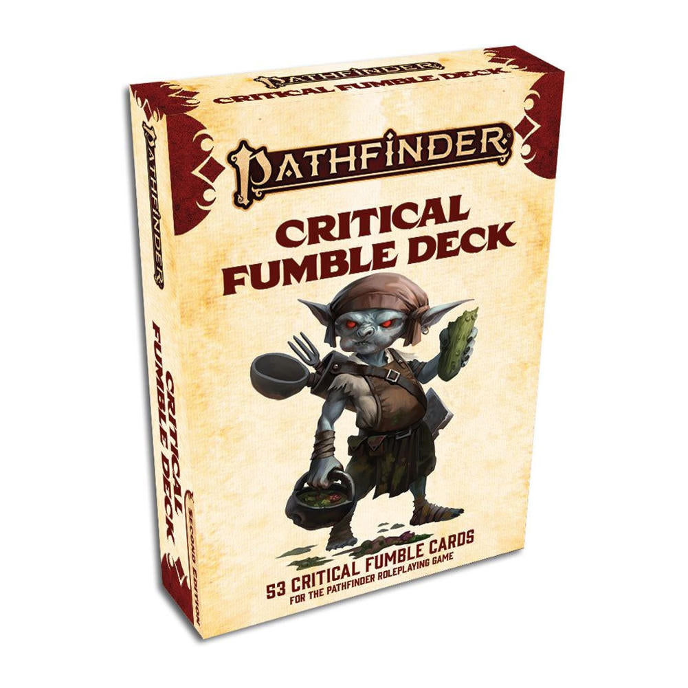 Pathfinder RPG: Critical Fumble Deck (P2) By Paizo PZO2206