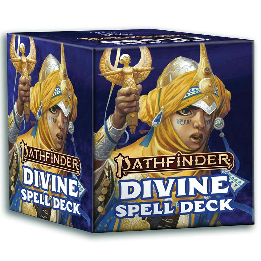 Image of Pathfinder 2nd Ed RPG Divine Spell Cards by Paizo PZO2212