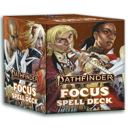 Image of Pathfinder 2nd Ed RPG Focus Spell Cards by Paizo PZO2213