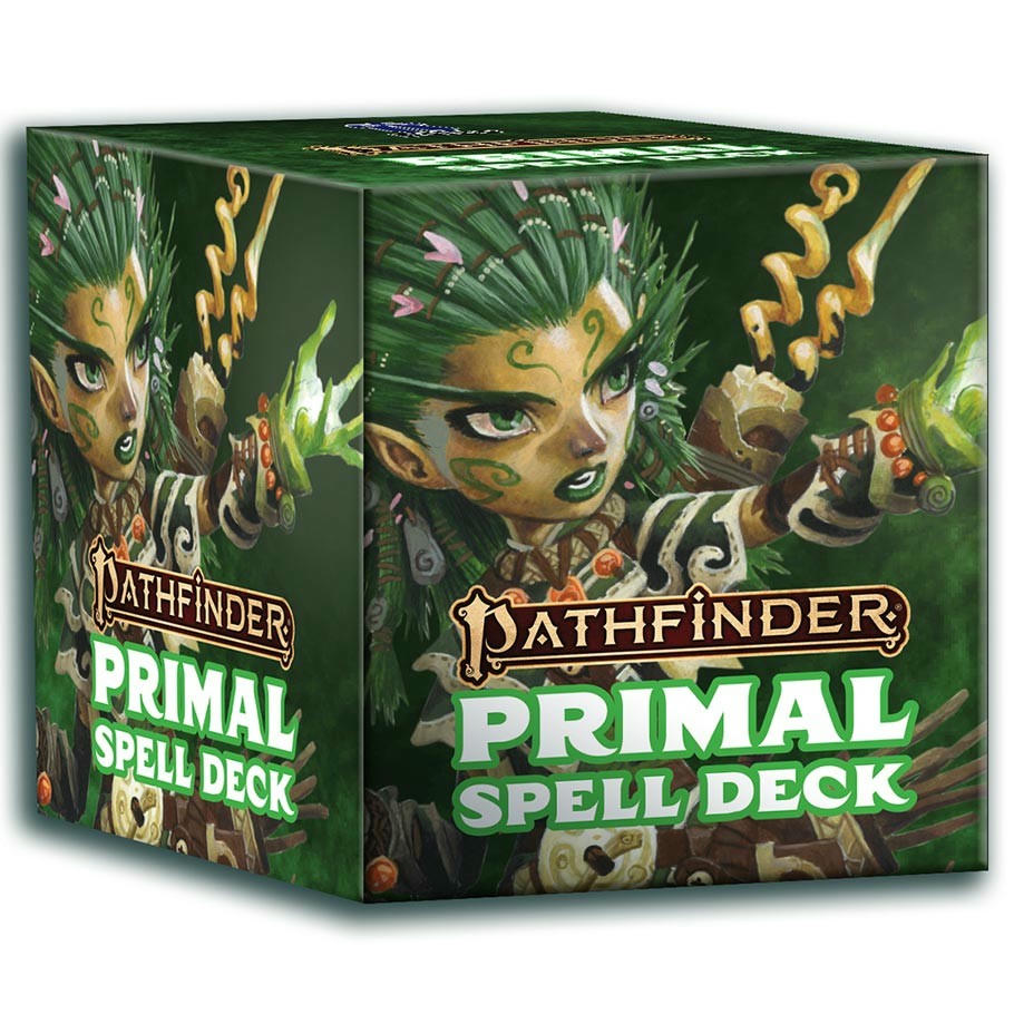 Image of Pathfinder 2nd Ed RPG Primal Spell Cards by Paizo PZO2215