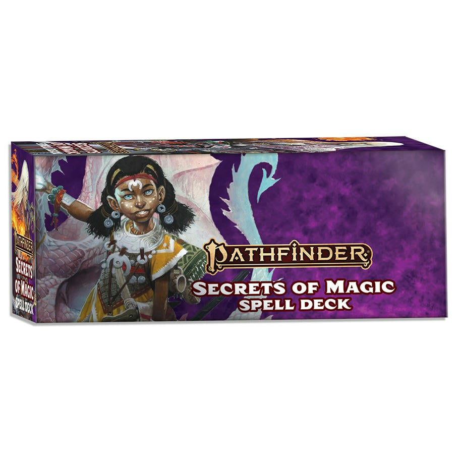 Image of Pathfinder 2nd Ed RPG Secrets of Magic Spell Cards by Paizo PZO2227