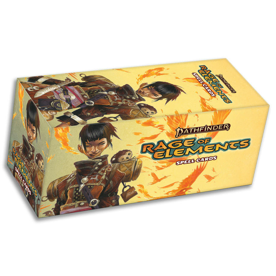 Image of Pathfinder RPG Rage of Ele,ents Spell Cards by Paizo PZO2237
