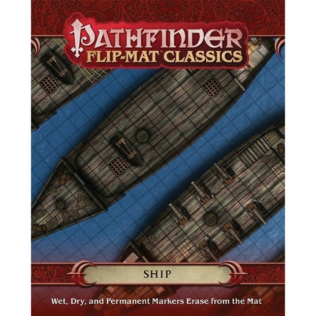 Image of Pathfinder Flip-Mat Classics: Ship By Paizo Publishing PZO31002
