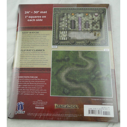 Image of Pathfinder Flip-Mat Classics Keep (24x30) By Paizo Publishing PZO31038