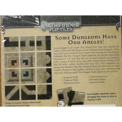 Image of Pathfinder Flip-Tiles: Dungeon Vaults dungeon tiles expansion Set PZO4079