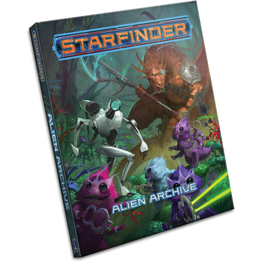 Image of Starfinder Sci-Fi RPG Alien Archive Monster Manual Paizo PZO7105