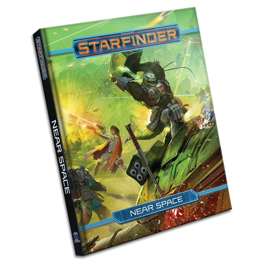 Image of Starfinder Sci-Fi Roleplaying Near Space Sourcebook by Paizo PZO7113 Hardcover 