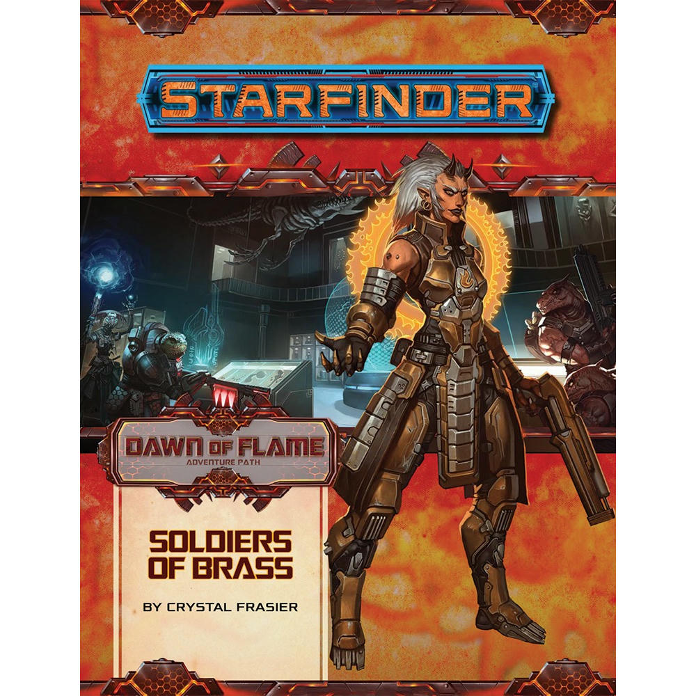 Image of Starfinder Sci-Fi RPG Dawn of Fire 2/6: Soldiers of Brass Adventure Paizo 7214