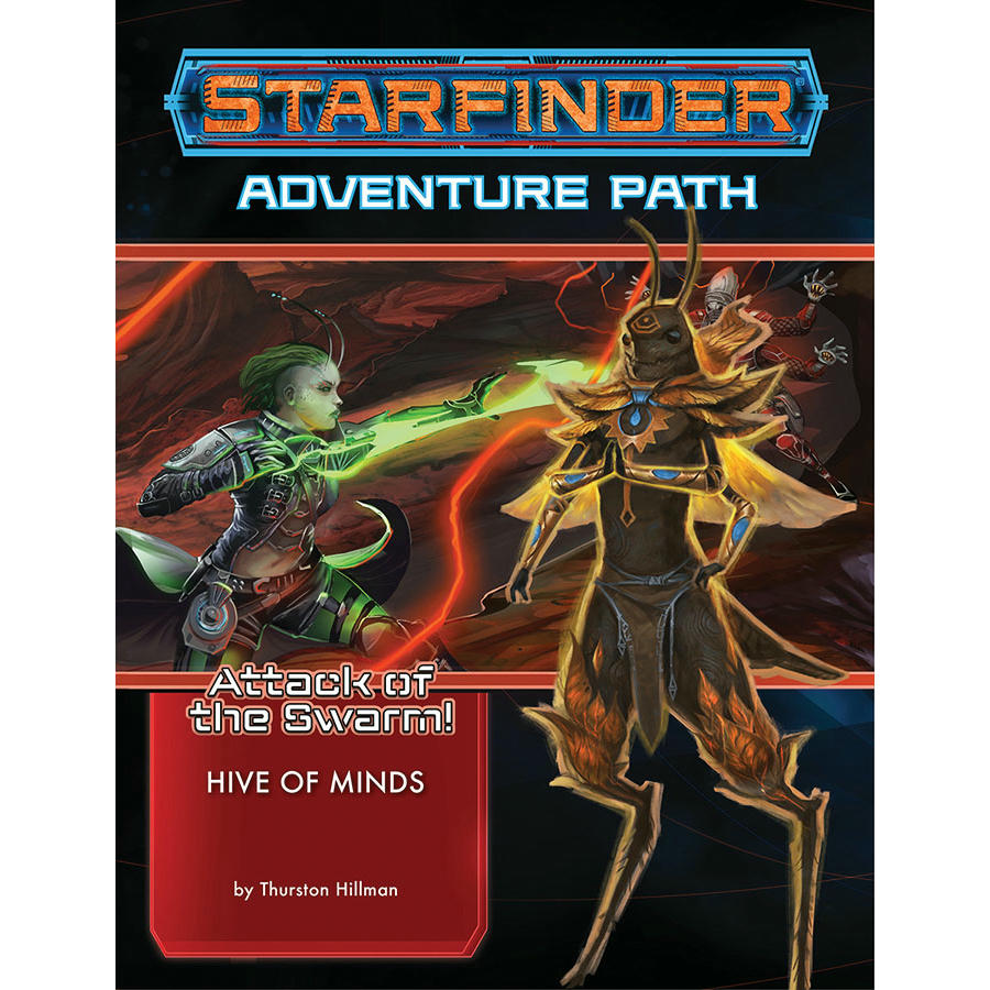Image of Starfinder Sci-Fi RPG Attack of the Swarm: Hive of Minds Adventure Paizo 7223