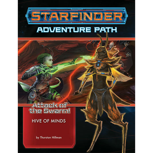 Image of Starfinder Sci-Fi RPG Attack of the Swarm: Hive of Minds Adventure Paizo 7223