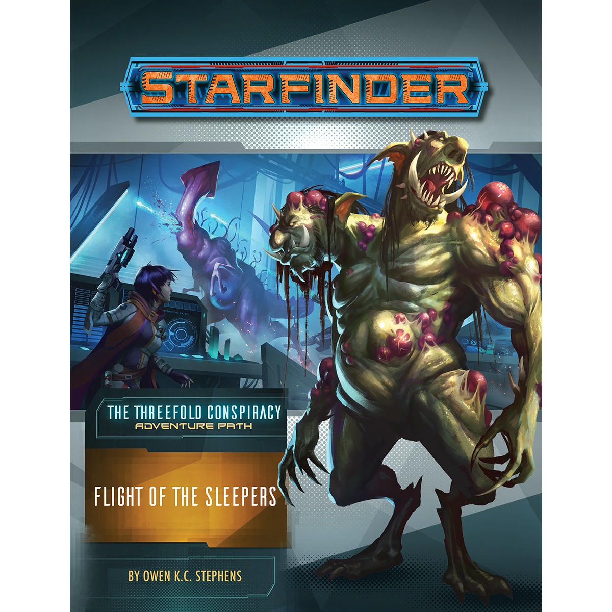 Image of Starfinder RPG The Threefold Conspiracy: Flight of the Sleepers Adventure 7226