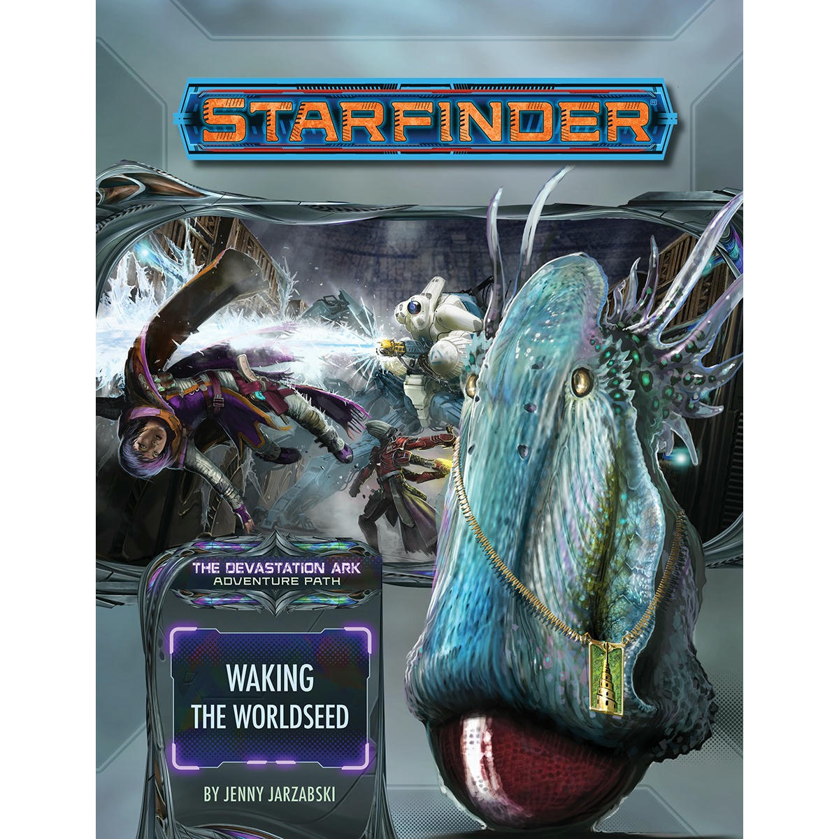 Image of Starfinder Sci-Fi RPG Devastation Ark Waking the Worldseed 1/3 Adventure Paizo