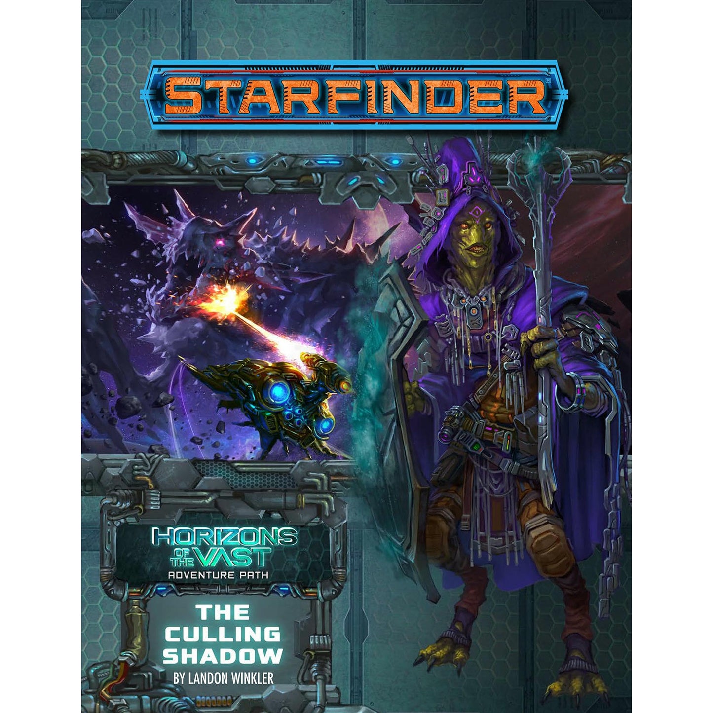 Image of Starfinder RPG Horizons of the Vast: The Culling Shadow Adventure PZO7245