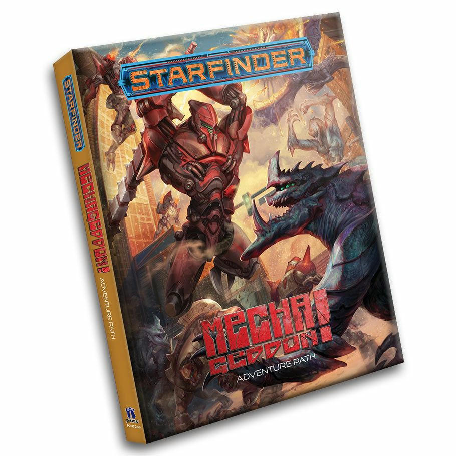 Image of Starfinder Sci-Fi RPG Mechageddon! Adventure Path (HardCover) PZO7253-HC