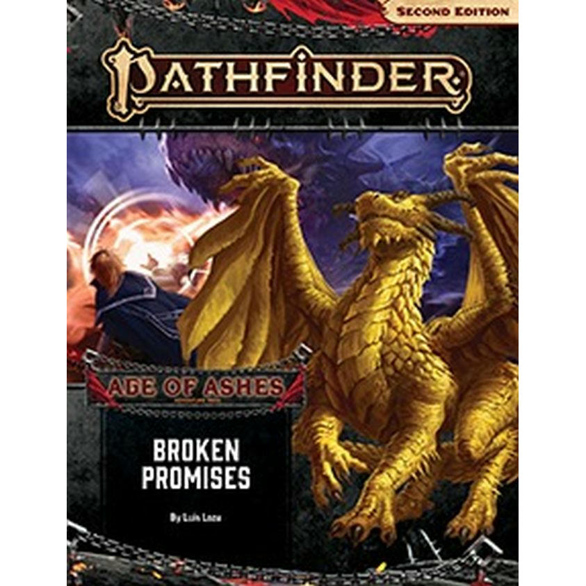 Image of Pathfinder P2 RPG Age of Ashes Adventure Path #6/6: Broken Promises PZO90150
