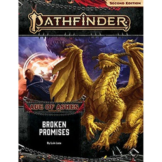 Image of Pathfinder P2 RPG Age of Ashes Adventure Path #6/6: Broken Promises PZO90150