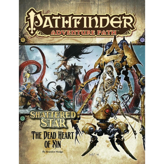 Image of Pathfinder RPG Shattered Star Adventure Path #6: The Dead Heart of Xin PZO9066