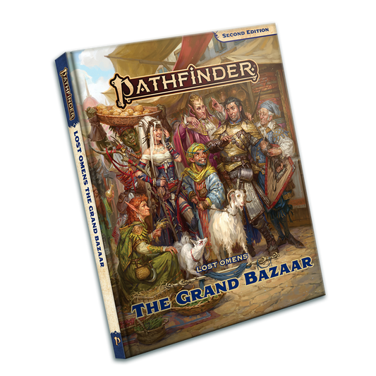 Image of Pathfinder Roleplaying Game RPG P2 Lost Omens: Grand Bazaar Sourcebook (HC)