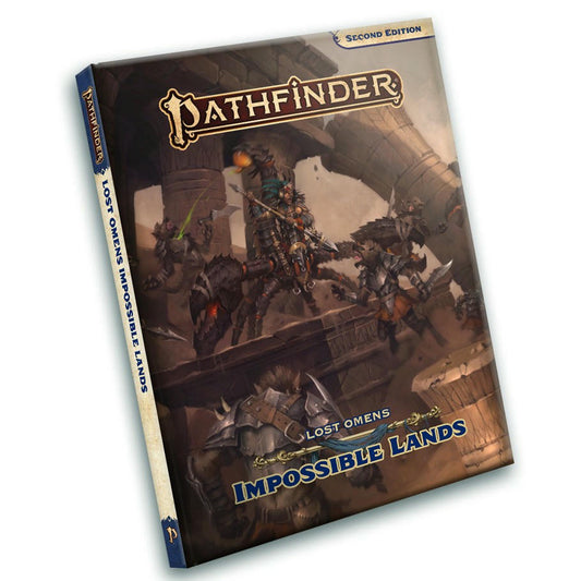 Image of Pathfinder Roleplaying Game RPG P2 Lost Omens Impossible Lands Sourcebook (HC)