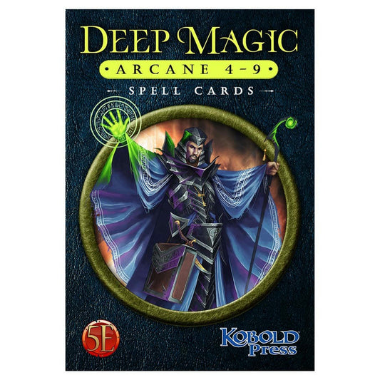 Image of Dungeons & Dragons D&D 5th Ed Arcane Level 4-9 Deep Magic Spell Cards KOB9153