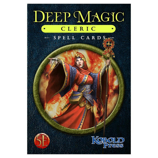 Deep Magic Spell Cards: Cleric (5E)