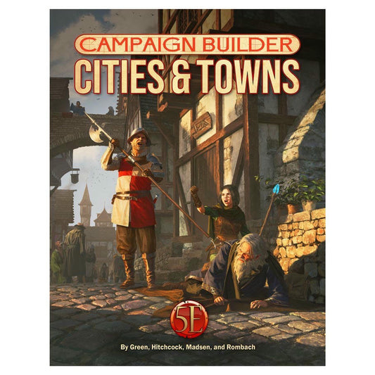 Campaign Builder: Cities and Towns - Map Folio (5E)