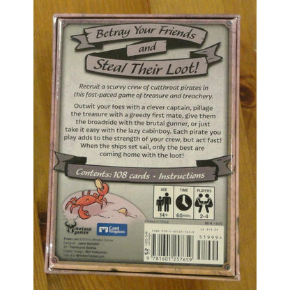 Image of Pirate Loot Board Game by Treetop Games PZOMIN-1000